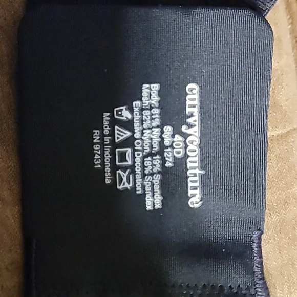 Curvy Couture 40D Leopard Tulip Smooth T-shirt Bra - Picture 3 of 9